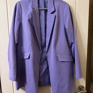 Chic Lavender Women's Suit Jacket